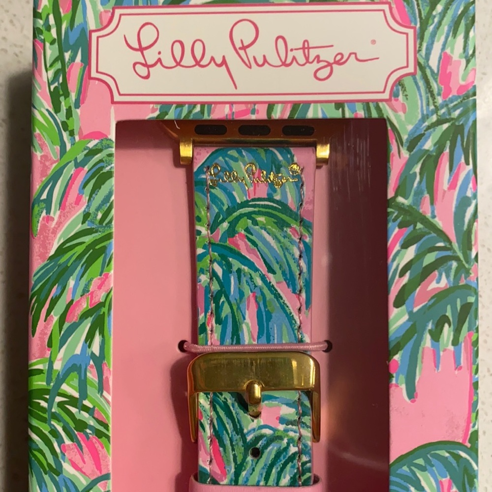 BRAND NEW! Still in Box Lilly P.  Apple Watch band. 38/40